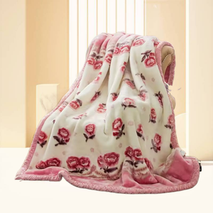 2023 Thickened Winter Fleece Blankets <b>Super</b> <b>Soft</b> Flannel Queen Korean Mink Blankets Heavy Flannel Fleece <b>Throw</b> Blanket - Product Image 3