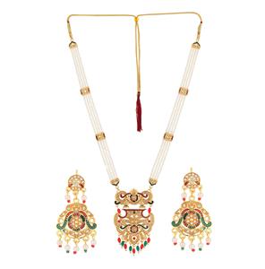 ชุดเครื่องประดับชุบทองหรูหราสำหรับผู้หญิงพร้อมต่างหูสร้อยคอคริสตัล - Product Image 6