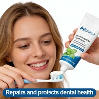 Dentifrice à l'hydroxyapatite de fabrication industrielle : Protection de l'émail et renforcement des dents, soin doux pour les bouches sensibles, purifie la mauvaise haleine