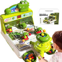 Machine de flipper pour enfants, jeu de dentiste crocodile, jouets pour bébés pour l'apprentissage précoce, jeu de société pour résoudre les problèmes