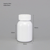 Bouteilles de médicaments et de vitamines en HDPE blanc de qualité alimentaire pour capsules pharmaceutiques – Prix de gros