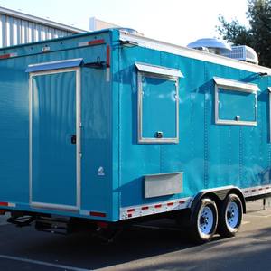 Camion de restauration mobile hydraulique avec cuisinière, évier, salle de bain, toilettes, châssis en acier galvanisé à chaud, durée de vie de 20 ans - Product Image 4