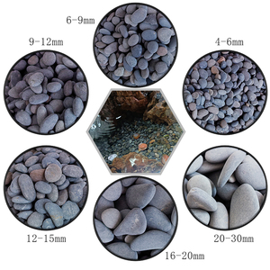 Natuurlijke ijzeren galzand aquariumbodem landschapsarchitectuur kiezelsteentjes ecologisch duurzaam buiten tuin waterkwaliteit - Product Image 5