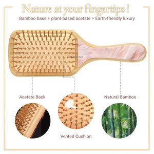 Peine <span class=keywords><strong>de</strong></span> Masaje <span class=keywords><strong>con</strong></span> Cojín <span class=keywords><strong>de</strong></span> <span class=keywords><strong>Aire</strong></span> Antiestático, Peine <span class=keywords><strong>de</strong></span> Acetato <span class=keywords><strong>con</strong></span> Logotipo Personalizado, Peine <span class=keywords><strong>de</strong></span> Masaje para la Cabeza, Peine Grande y Esponjoso - Product Image 3