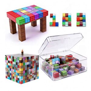 TOYSRUNNER Princess Castle <b>Magnetic</b> <b>Cube</b> Building Set STEM Educational Sensory Plastic Construction Learning Blocks Creative - Product Image 6