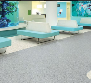 PVC vinilo Hospital rollo piso vinilo <span class=keywords><strong>suelo</strong></span> antiestático fábrica salida impermeable 2MM - Product Image 1