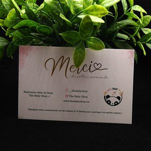 Tarjeta de agradecimiento de negocios, buena calidad, barato - Product Image 6