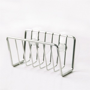 Modern Eco-Friendly Wall-Mounted Hotel Kitchen Sponge Rack Punch-Free <b>Sink</b> Drain <b>Storage</b> - Product Image 6