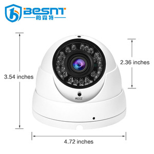 Venda quente H.265 Compressão De Vídeo 4MP/5MP Plástico Habitação <span class=keywords><strong>CCTV</strong></span> Segurança Vigilância Câmera Dome IP - Product Image 2