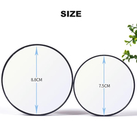 5x10x30x ensemble de vanité Portable grossissant multi-taille petit avec ventouse voyage rond détachable Compact Espejo miroir de maquillage