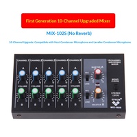 Consola Mezcladora de Línea de Micrófono de 8 Canales Diseñada para Enseñanza en el Aula, Sistema de PA Escolar, Sala de Capacitación, Distribución de Audio