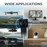 Module de caméra YongLi BJ150-V1 1/3.02 pouces 2MP 1080P avec ouverture F2.2, objectif fixe 3.9mm, interface MIPI pour caméra de drone