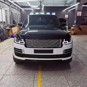 Para <span class=keywords><strong>Land</strong></span> <span class=keywords><strong>Rover</strong></span> para Range <span class=keywords><strong>Rover</strong></span> Vogue L405 2013-2017 Año Facelift Car Body Kit con parachoques de capó luces para 2020 2021 modelo Sva - Product Image 2