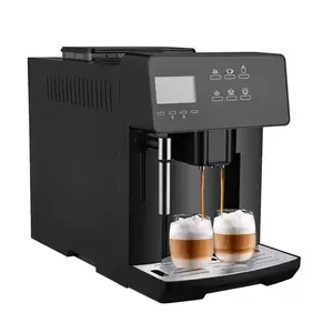 Cafetera Espresso inteligente comercial 3 en 1 multifunción barata para el hogar, cafetera Espresso Digital completamente automática de Alemania