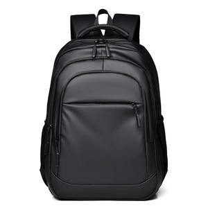 Sac à dos personnalisé à grande capacité avec fonction USB, imperméable, pour les affaires, les trajets quotidiens, les voyages, les activités de plein air, en PU, fermeture pour hommes - vente en gros - Product Image 1