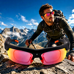 Gafas de sol inteligentes con IA E08 2026 en stock en EE. UU. con cámara POV de 13MP, traducción ChatGPT, grabación de video, gafas para ciclismo al aire libre en stock en EE. UU. - Product Image 1