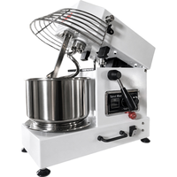 GOOPIKK 2KG 3KG 4KG 5KG Pétrin à spirale de table à tête inclinable multifonctionnel avec affichage de la température et bol amovible pour la pâtisserie