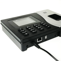 Reloj Biométrico de Control de Asistencia, Sensor Óptico de Huellas Dactilares, Capacidad de 230,000 Registros, Software en la Nube para Registro de Tiempo