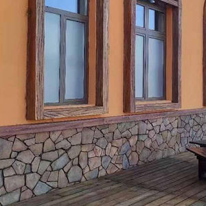 Bonne vente de panneaux muraux <span class=keywords><strong>en</strong></span> pierre artificielle pour l'extérieur Panneaux muraux décoratifs légers <span class=keywords><strong>en</strong></span> pierre Pu pour l'entrée de la villa - Product Image 1