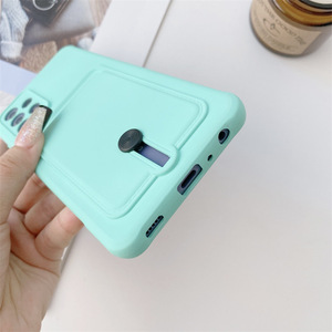 Custodia Morbida in Silicone con Slot Porta Carte Colore Caramella per <span class=keywords><strong>Samsung</strong></span> <span class=keywords><strong>Galaxy</strong></span> <span class=keywords><strong>A32</strong></span> A52 A72 A82 A51 A71, <span class=keywords><strong>Cover</strong></span> Morbida a Portafoglio - Product Image 6