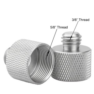 Componenti di Precisione in Acciaio Inox Lavorati a CNC, Modello 3D, Tornitura, Fresatura, Foratura, Supporto per <span class=keywords><strong>Microfono</strong></span>, Vite - Product Image 3
