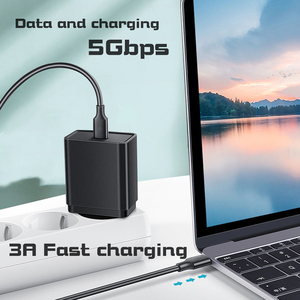 Cantell PD 60W 3A đ<span class=keywords><strong>i</strong></span>ện thoạ<span class=keywords><strong>i</strong></span> loạ<span class=keywords><strong>i</strong></span> C nhanh sạc cáp dữ liệu 1m kép PD USB C để Loạ<span class=keywords><strong>i</strong></span>-C cáp cho máy tính xách tay Máy tính bảng - Product Image 3