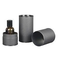 Boîte en carton rond biodégradable personnalisée pour l'emballage de parfums et de fragrances avec estampage à chaud