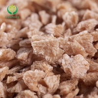 Produits de soja CHAUD Ingrédients importants de la viande de déjeuner Sans OGM TVP Protéine végétale texturée bon marché granulaire 58% protéine de soja