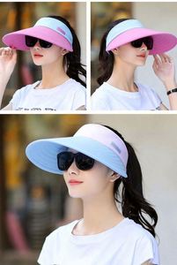 Visera de Golf para Mujer, Ala Curva Grande, Protección UV, Colores y Logotipo Personalizables, Deportes, Ciclismo, Pesca, Aire Libre, Verano - Product Image 6