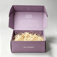 Commande personnalisée de petites quantités : boîtes cadeaux en carton imprimées sur mesure pour l'emballage et l'expédition