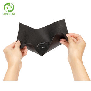 ผ้าซันไชน์ GRS OEKE-TEX RPP RPET PP ผ้าไม่ทอสีดำ คอร์โวิน สำหรับบุเบาะ ป้องกันที่นอน ผ้าสปันบอนด์ - Product Image 5