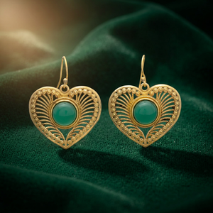 ต่างหูห่วงทองเหลืองขายส่ง ทำมือ ชุบโรเดียม ชุบทอง 18K สำหรับเด็ก - Product Image 3