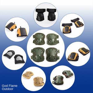 OEM ODM Fabrication directe King Kong Ensemble de genouillères et de coudières 4 pièces Protection complète pour l'entraînement tactique, le ramper en extérieur et le cyclisme - Product Image 2