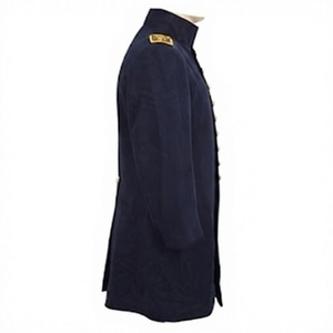 Manteau long en laine pour homme, style vintage civil, pour reconstitution historique - Product Image 2