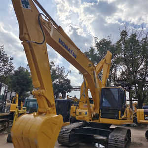 Excavatrice sur chenilles Komatsu PC220-8 d'occasion, haute qualité, Japon, 22 tonnes, modèle 2023, moteur, boîte de vitesses, pompe, roulement - Product Image 2