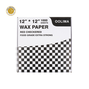 Paquete OOLIMA, hoja de <span class=keywords><strong>papel</strong></span> <span class=keywords><strong>encerado</strong></span> personalizado, <span class=keywords><strong>papel</strong></span> sintético reciclado para impresión química, serigrafía, pizza profesional ecológica - Product Image 3