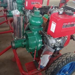 Bomba de Riego Agrícola de Alta Presión con Motor Diésel, Bomba de Agua para Irrigación de Campos, Bomba de Riego por Aspersión Manual - Product Image 5