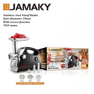 Máquina Industrial Comercial para Carne de 2800W, Rotor 7625 con Empujador de Alimentos, Trituradora de Carne de Alta Potencia 2800W, Tritura Huesos y Tendones Eficientemente - Product Image 3