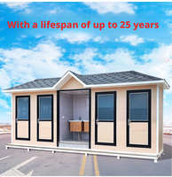 Toilettes préfabriquées portables de luxe écologiques et durables 2025 pour usage domestique et professionnel (atelier) – Idéales pour plusieurs personnes