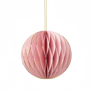 Meichuanghui giấy tổ ong bóng bên giá thấp cung cấp Bóng tổ ong đầy màu sắc cho kỳ nghỉ bên trang trí nhà cây - Product Image 4