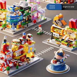 Jouet de construction <span class=keywords><strong>en</strong></span> blocs de construction transformables <span class=keywords><strong>en</strong></span> animaux de la nature, <span class=keywords><strong>en</strong></span> plastique ABS, petites briques, cadeau pour garçons - Product Image 3