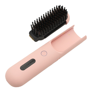 Spazzola Elettrica Rimovibile per Capelli, Riscaldamento Rapido, Strumento per Lisciare e Modellare, Piastra con Ioni Negativi, Massaggiatore per Capelli - Product Image 1