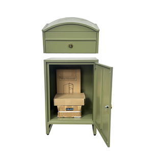 Boîte aux lettres personnalisée en métal de grande taille, boîte de livraison extérieure pour <span class=keywords><strong>colis</strong></span> avec serrure à combinaison, boîte de coursier - Product Image 2
