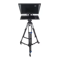 Simar Téléprompteur de studio professionnel de 27 pouces avec écran auto-inversable, format plus grand, pour l'enregistrement <span class=keywords><strong>vidéo</strong></span> - Product Image 1