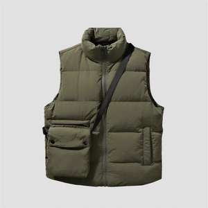 OEM سترة عالية الجودة للرجال والنساء شعار مخصص سترة بسحاب في الهواء الطلق سترة فقاعة للماء للجانبين - Product Image 5