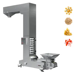 Ascenseur à godets de Type DZJX Z pour bonbons en grains de café Convoyeur à godets Vertical pour Machine d'emballage