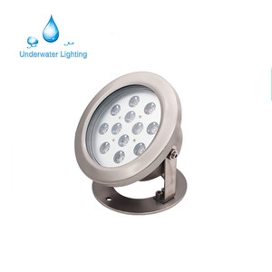 Lumière d'étang ronde à changement de couleur <span class=keywords><strong>12V</strong></span>/24V LED en acier inoxydable IP68 pour paysage pour éclairage de piscine - Product Image 2