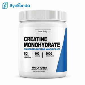 Créatine monohydrate micronisée pure OEM Sports Nutrition 500g, complément pré-entraînement premium pour la croissance musculaire et la récupération - Product Image 1