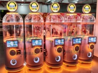 Distributeur de capsules Gacha Gachapon en forme de capsule personnalisable WANGERBAO, machine distributrice de jouets, garantie 1 an, langue personnalisée