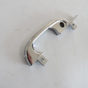 Manija <span class=keywords><strong>de</strong></span> Puerta <span class=keywords><strong>de</strong></span> Acero Cromado Pulido Personalizable, Manija Metálica Curva <span class=keywords><strong>de</strong></span> Alta Resistencia con Herrajes <span class=keywords><strong>de</strong></span> Montaje - Product Image 2